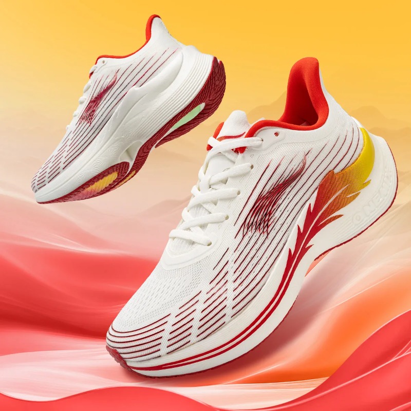 Men Shoes Red - ONEMIX Men Running Shoes for Men