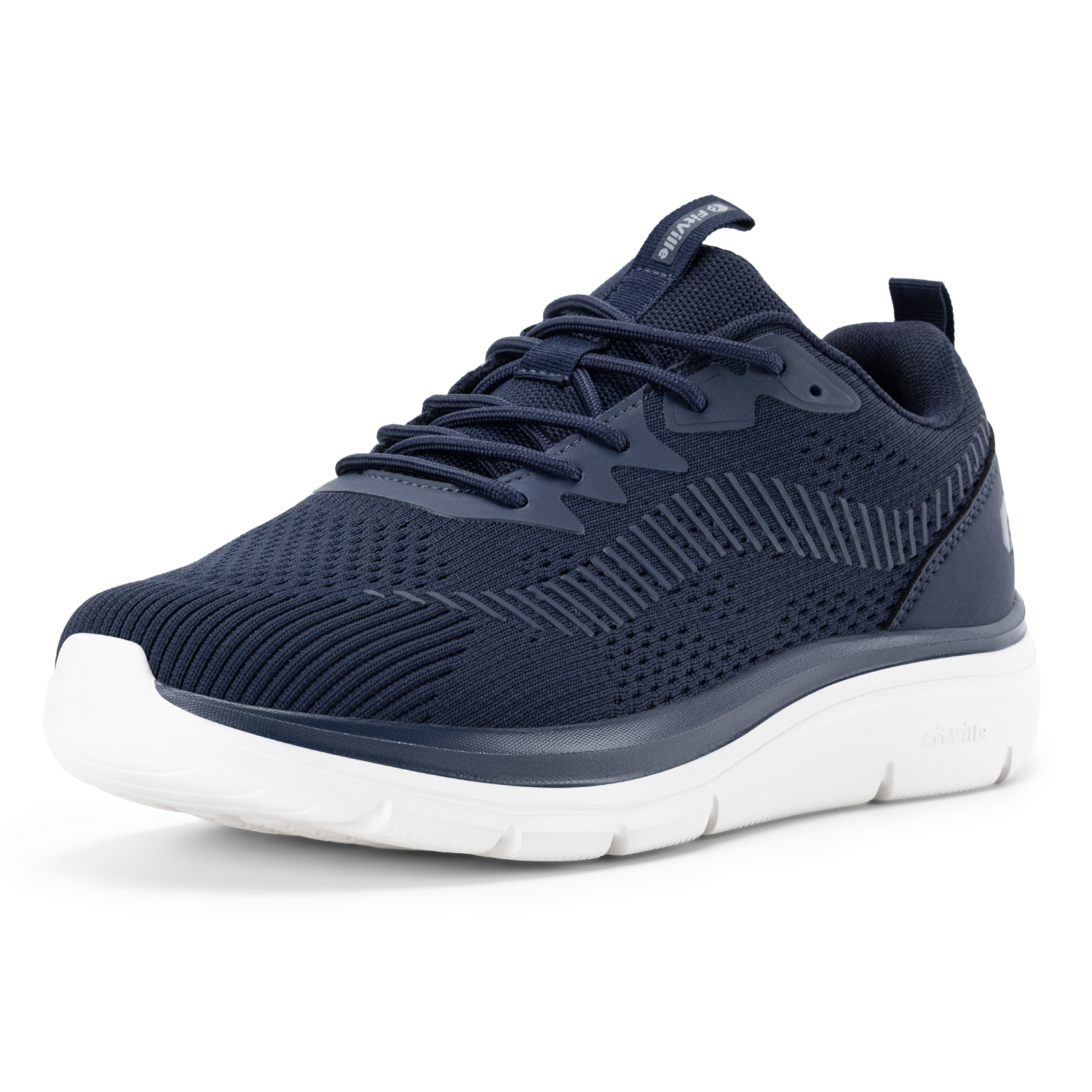 Men Shoes Runners - FitVille Men's Walking Shoes Lightweight Wide