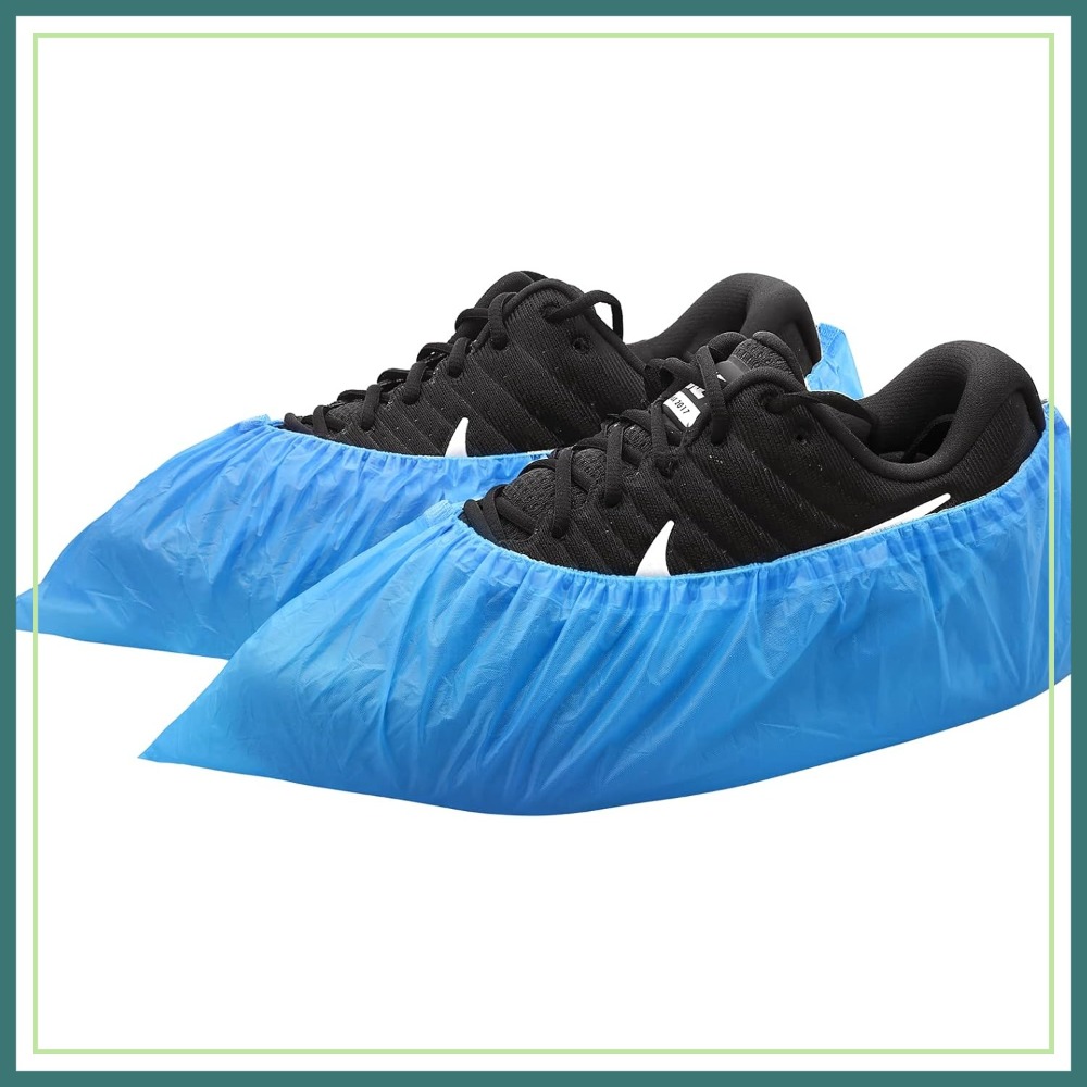 Men Shoes Size 11 - 100 Pcs (50 Pairs) Disposable Non-slip