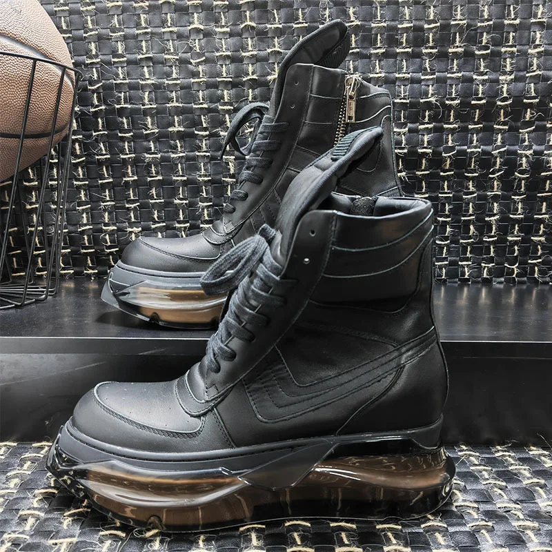 Men Women Boots Ankle Genuine  - Men Shoes Marks บทวิจารณ์และราคา