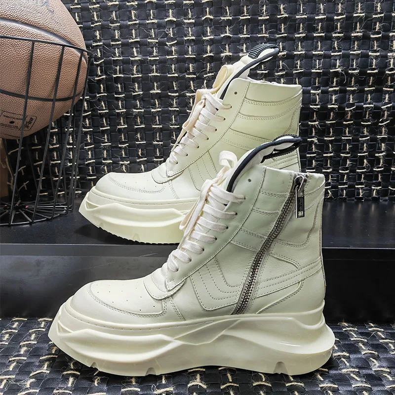 Men Women Boots Ankle Genuine  - Men Shoes Marks บทวิจารณ์และราคา