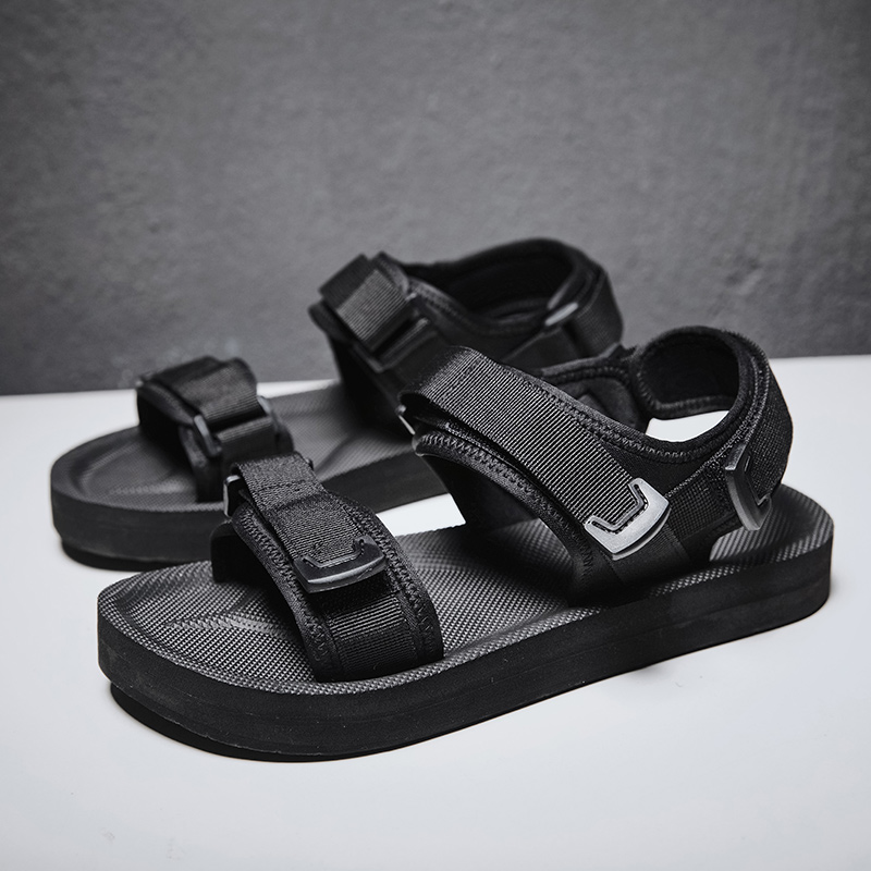 Adjustable Flat Sandals For Wi - Men Shoes Velcro บทวิจารณ์และราคา