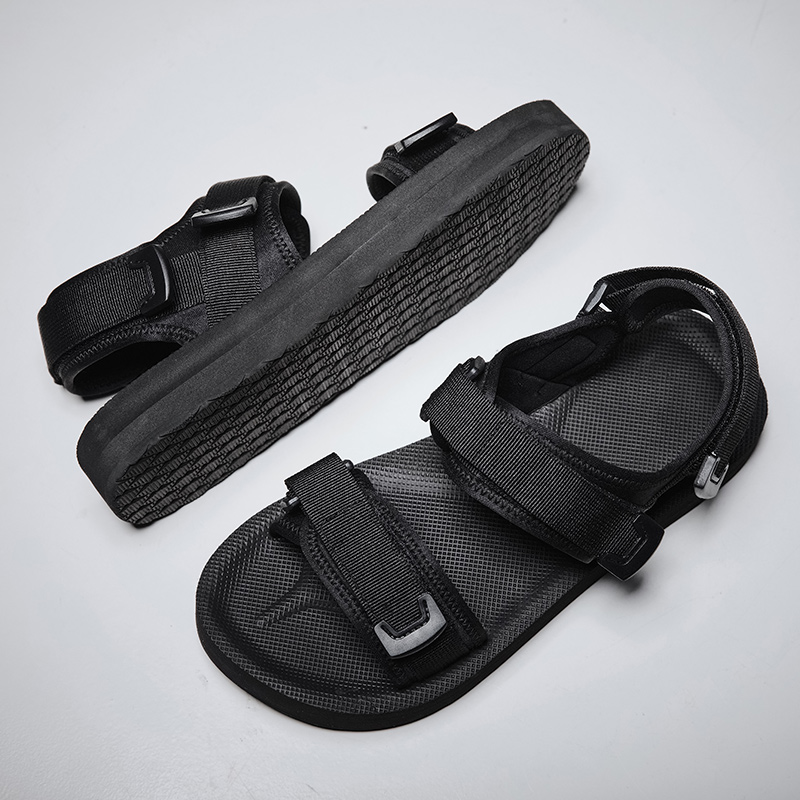 Adjustable Flat Sandals For Wi - Men Shoes Velcro บทวิจารณ์และราคา