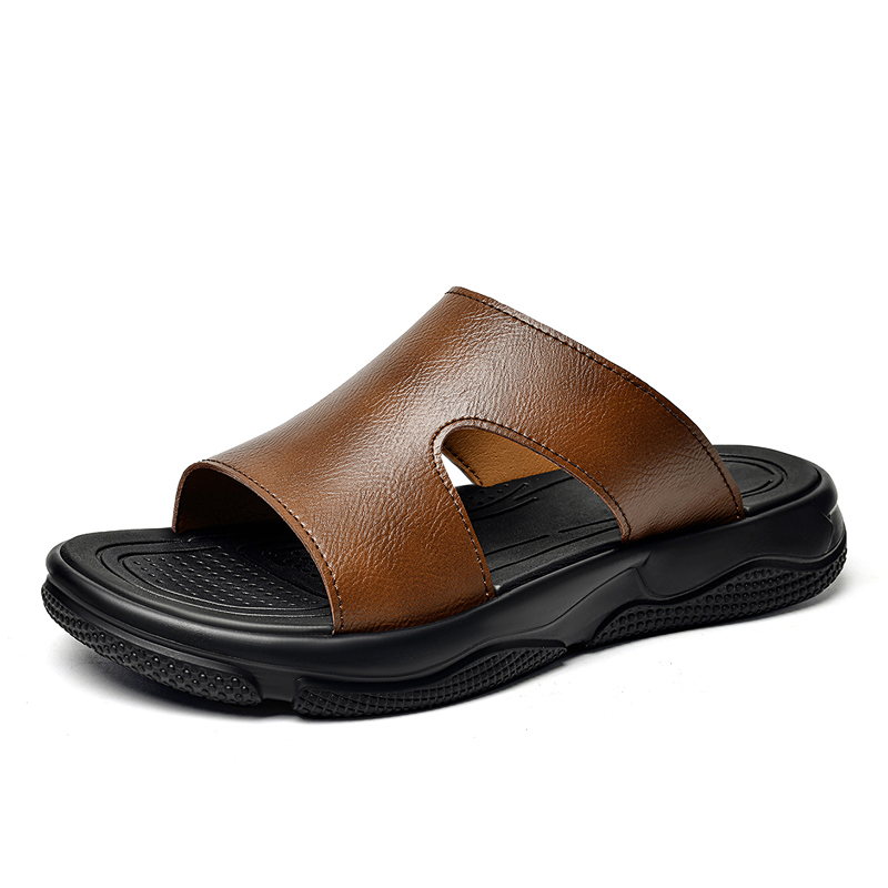 Men's Leather Slide Sandals No - Men'S Shoes Hugo Boss บทวิจารณ์และราคา