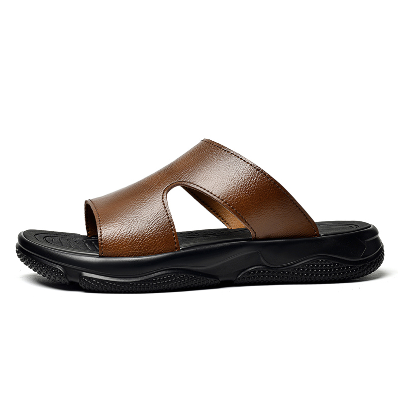 Men's Leather Slide Sandals No - Men'S Shoes Hugo Boss บทวิจารณ์และราคา