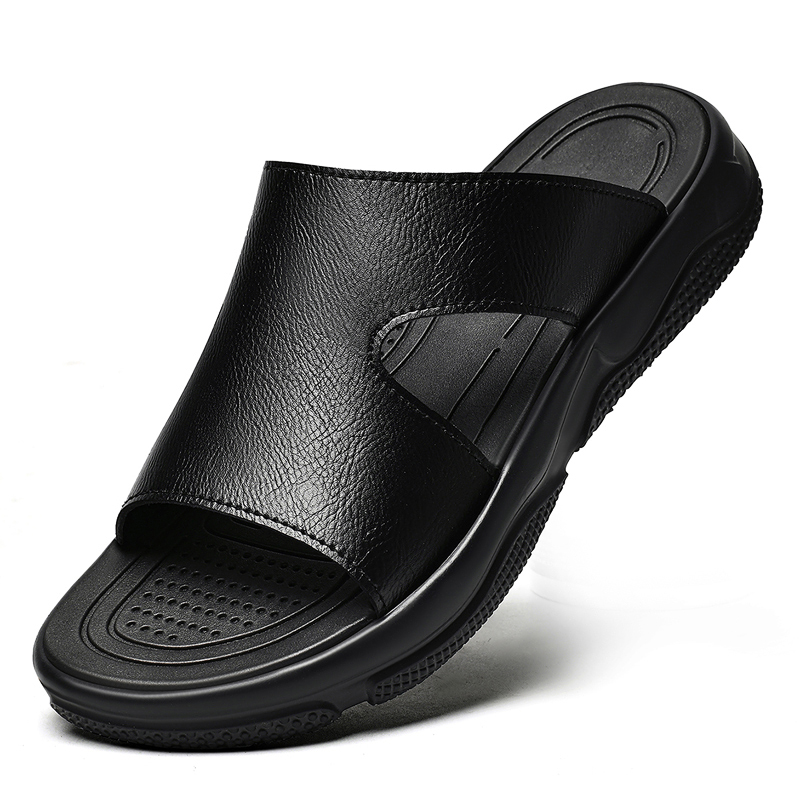 Men's Leather Slide Sandals No - Men'S Shoes Hugo Boss บทวิจารณ์และราคา