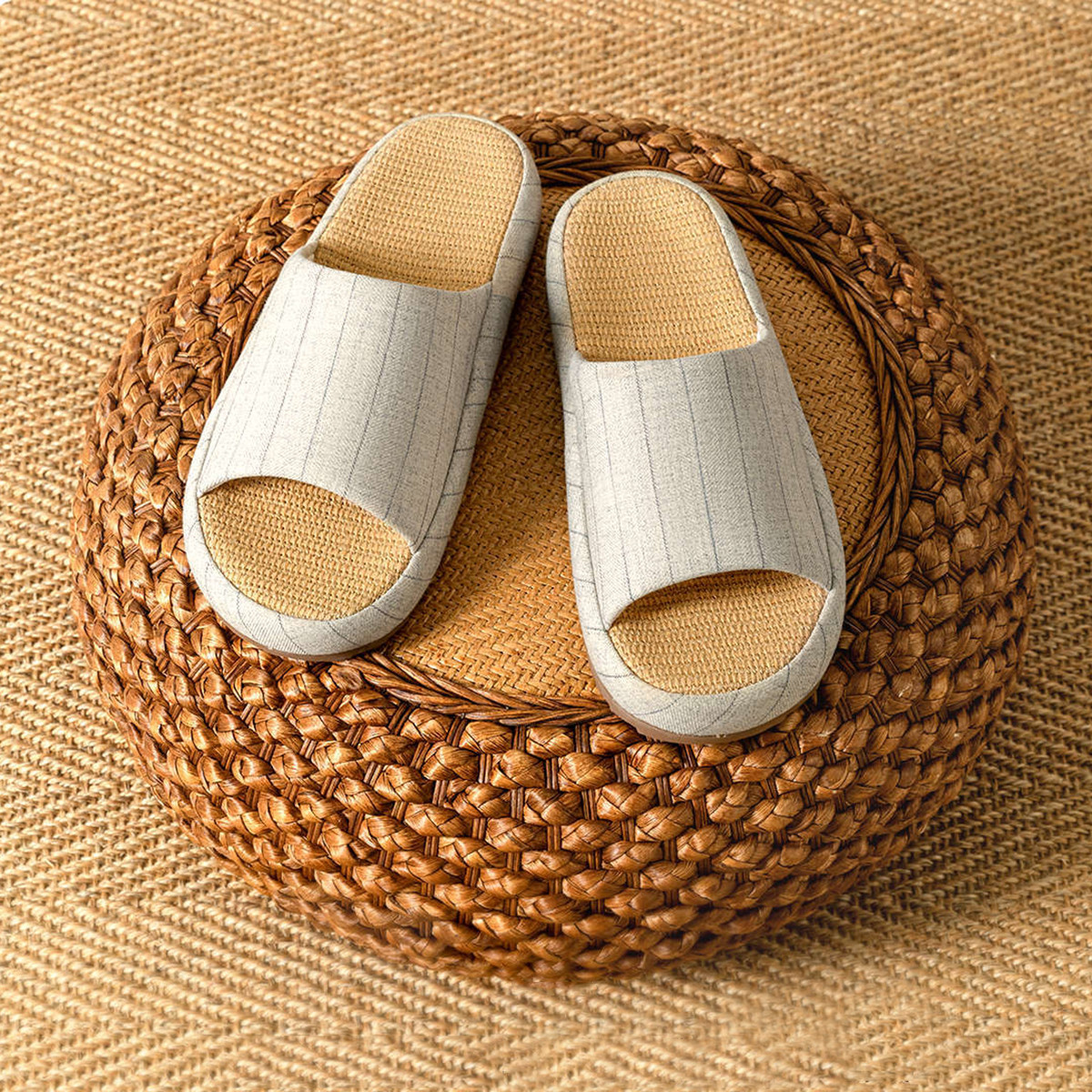 Summer Women Home Slippers Lin - Men Shoes Style บทวิจารณ์และราคา