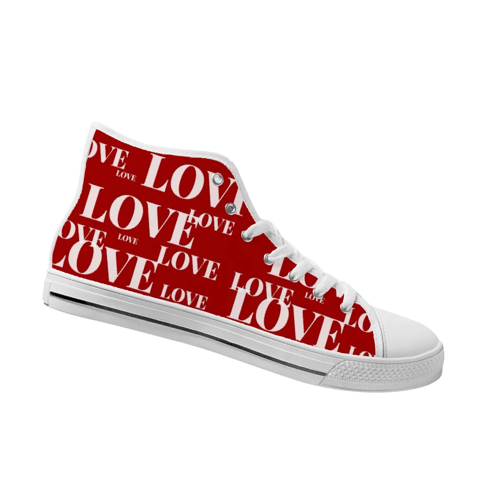 Custom classic high-top canvas - Men Shoes Red บทวิจารณ์และราคา
