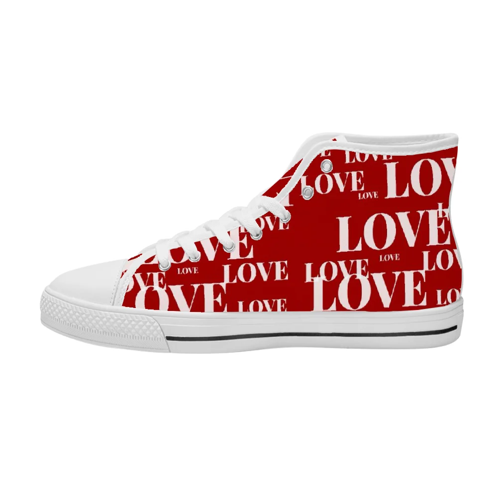 Custom classic high-top canvas - Men Shoes Red บทวิจารณ์และราคา