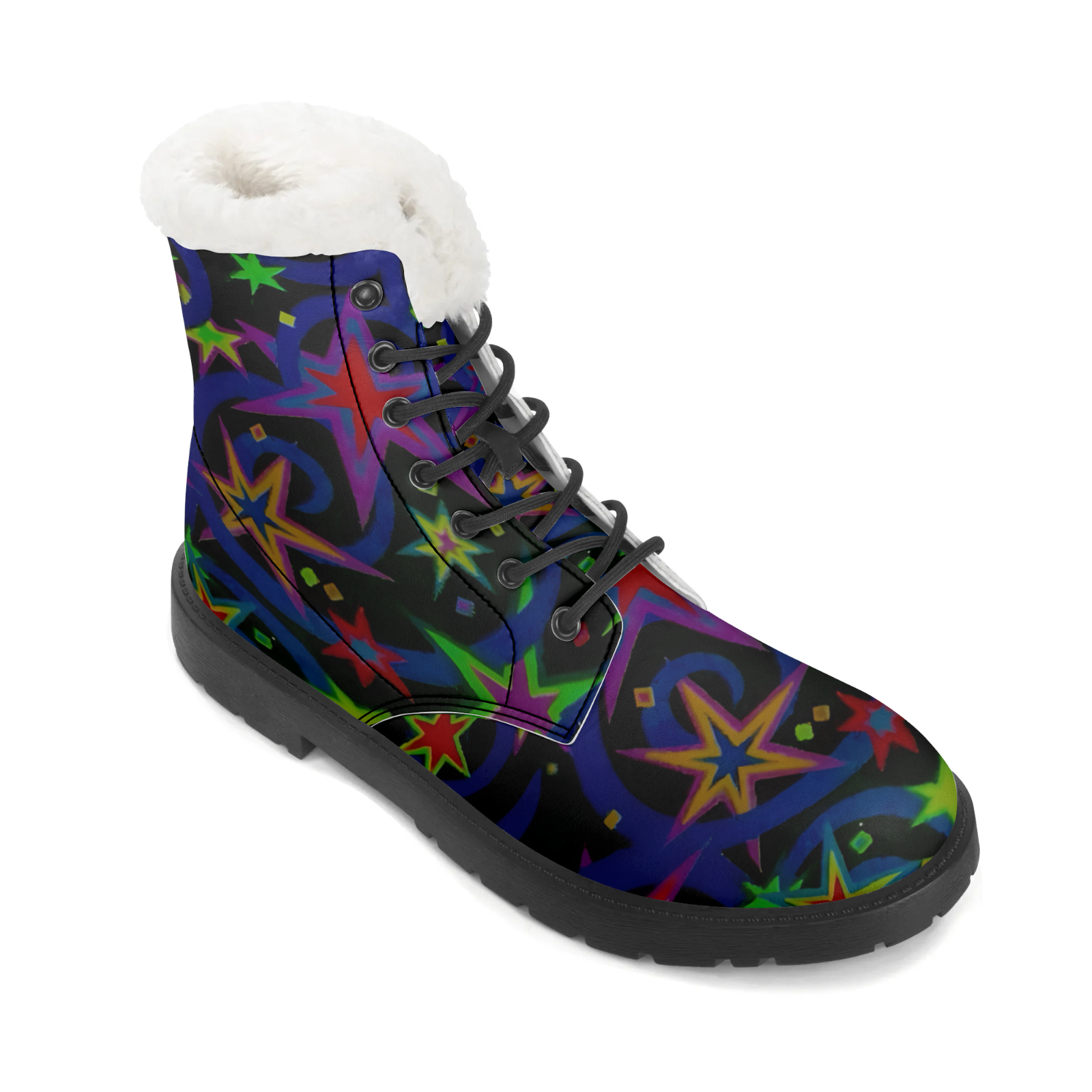 Starlit Sky Plush Snow Boots f - Men Shoes Eu To Us Size บทวิจารณ์และราคา
