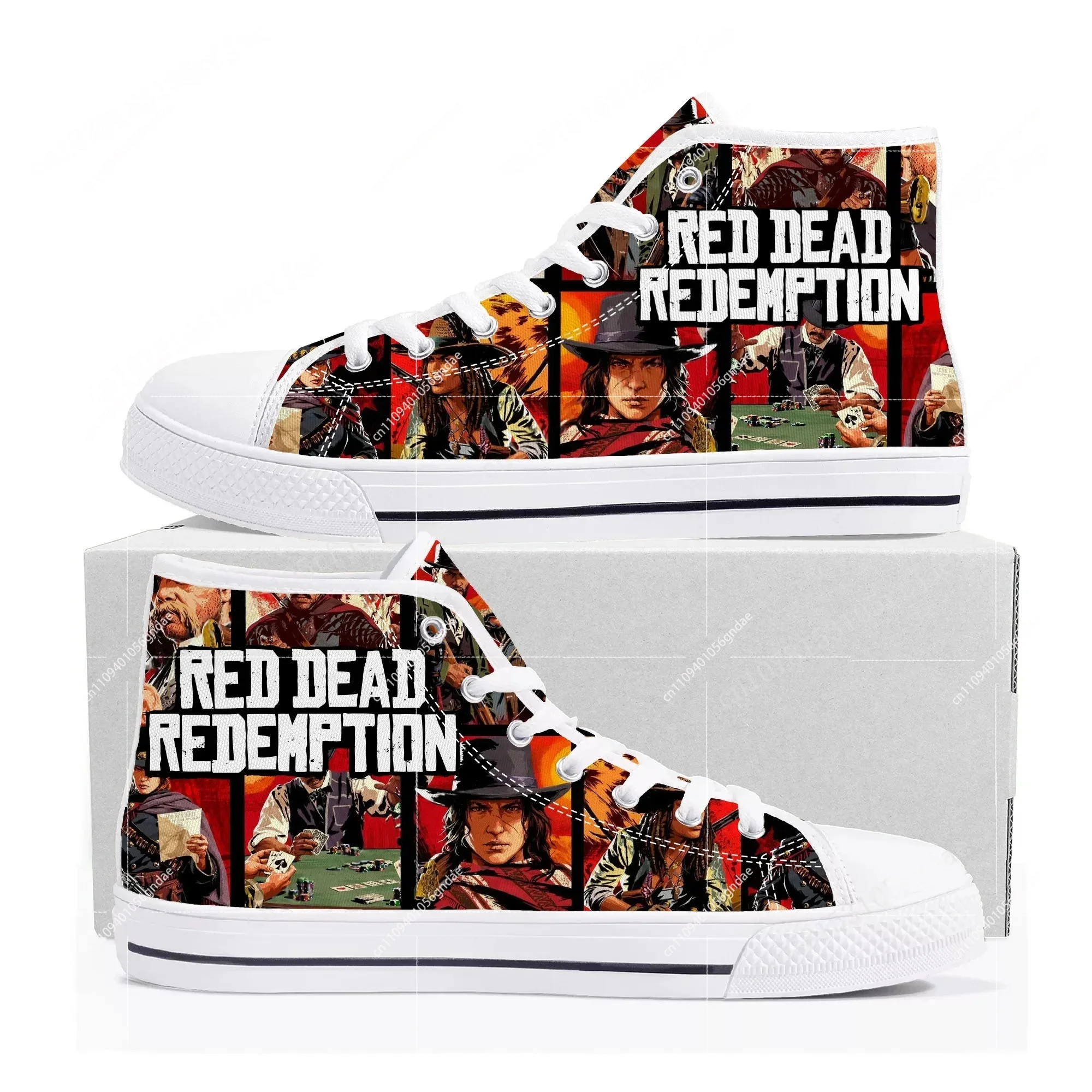 Video Game Red Dead Redemption - Men Shoes Red บทวิจารณ์และราคา
