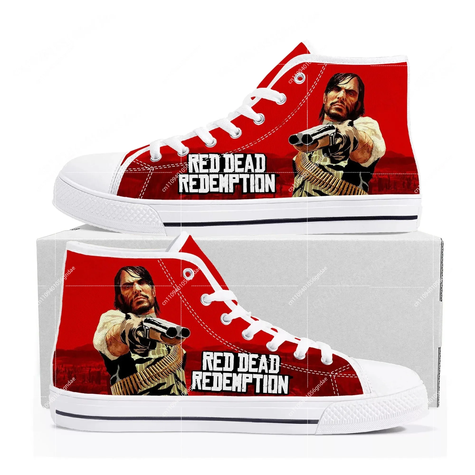 Video Game Red Dead Redemption - Men Shoes Red บทวิจารณ์และราคา