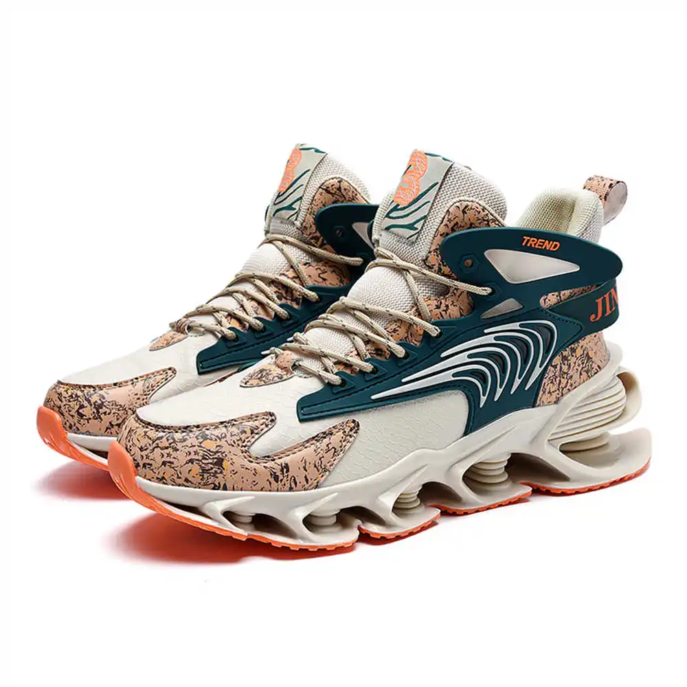 Non-slip Mid Child Running Sne - Men Shoes Eu To Us Size บทวิจารณ์และราคา