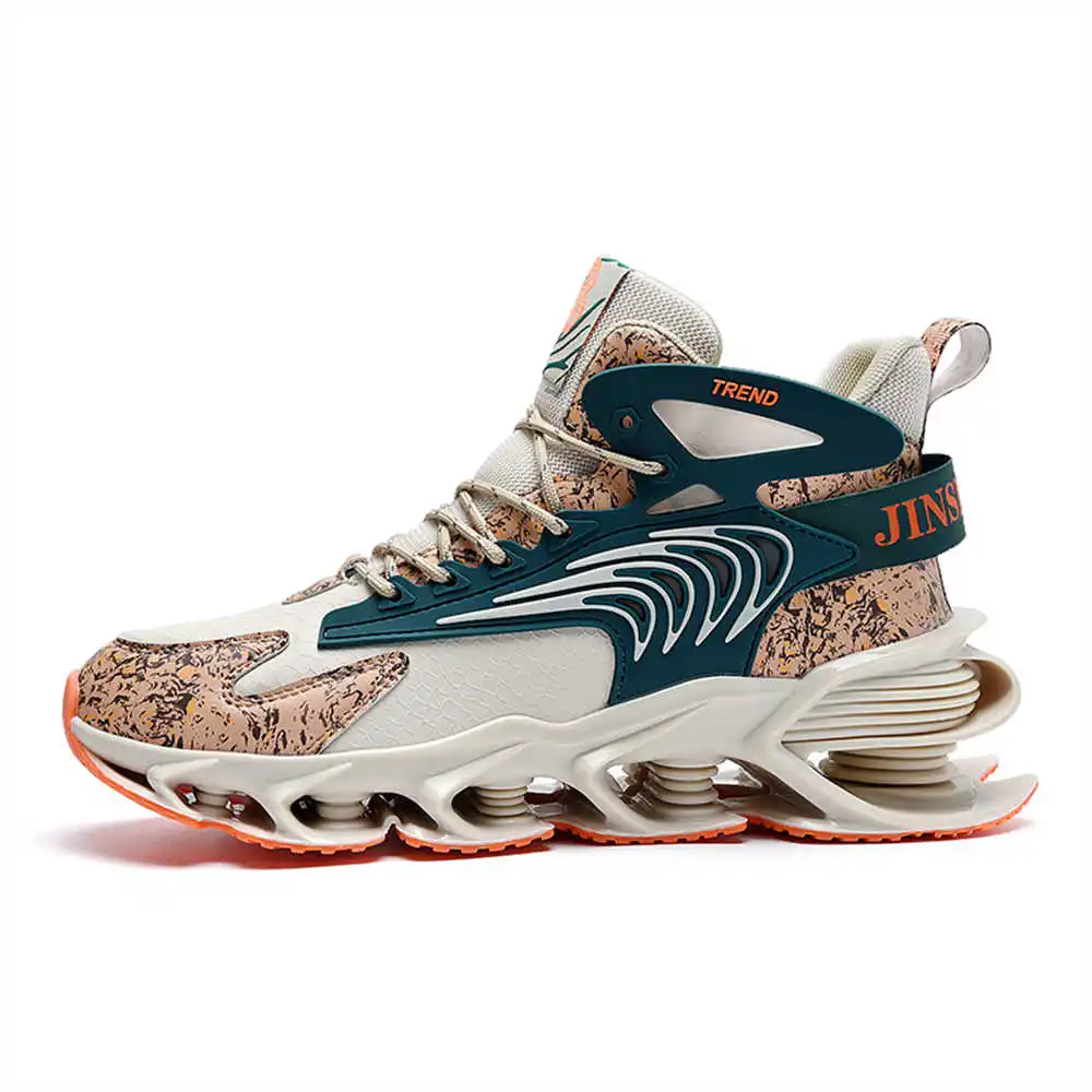 Non-slip Mid Child Running Sne - Men Shoes Eu To Us Size บทวิจารณ์และราคา