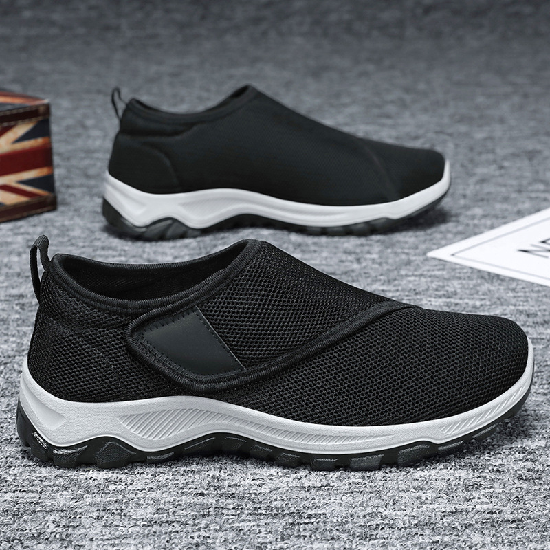 2026 New Summer Men's Mesh Sho - Men Shoes Velcro บทวิจารณ์และราคา