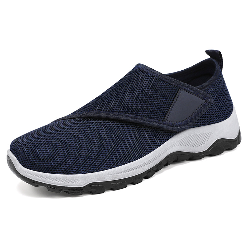 2026 New Summer Men's Mesh Sho - Men Shoes Velcro บทวิจารณ์และราคา