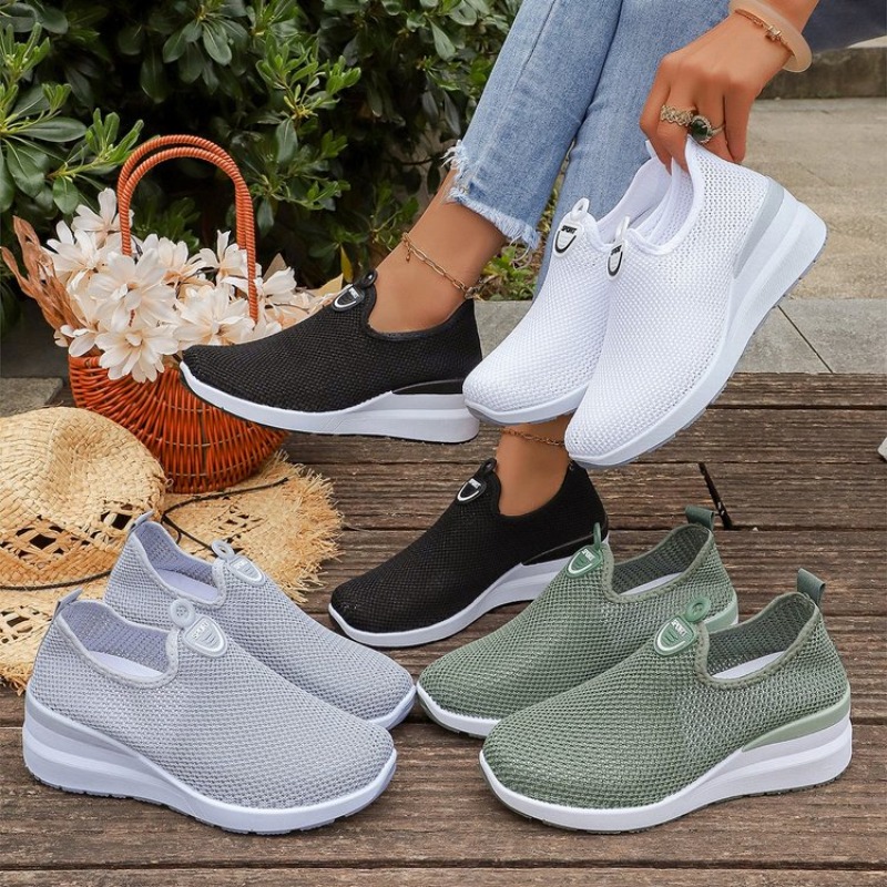 Women's Casual Mesh Sneakers S - Mesh Trainer Breathable บทวิจารณ์และราคา