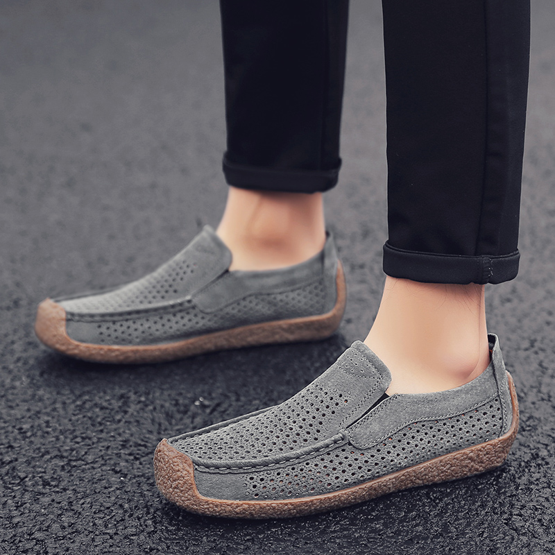 Men Loafers High-quality Slip  - Men Shoes Size 11 บทวิจารณ์และราคา