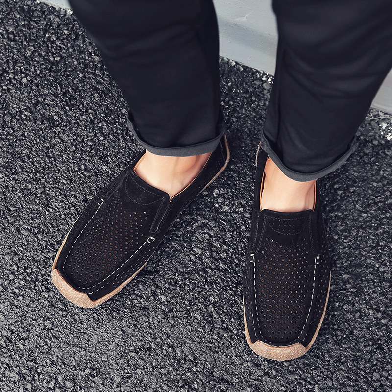 Men Loafers High-quality Slip  - Men Shoes Size 11 บทวิจารณ์และราคา