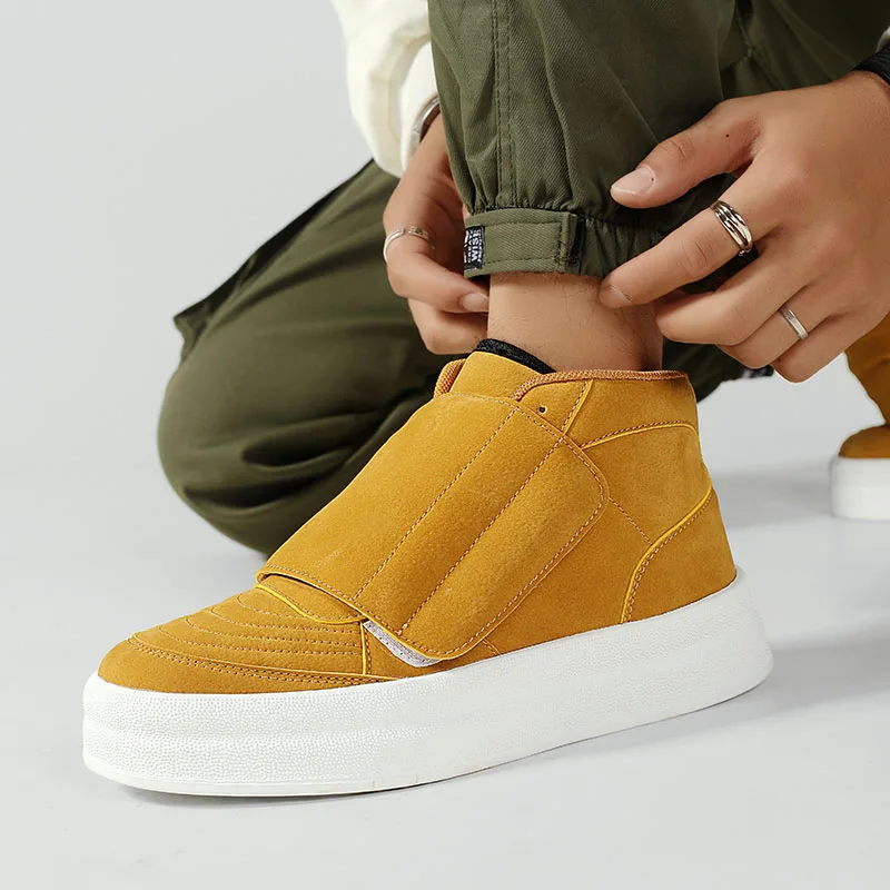 Men Sneakers Casual Sports Sho - Men Shoes Velcro บทวิจารณ์และราคา