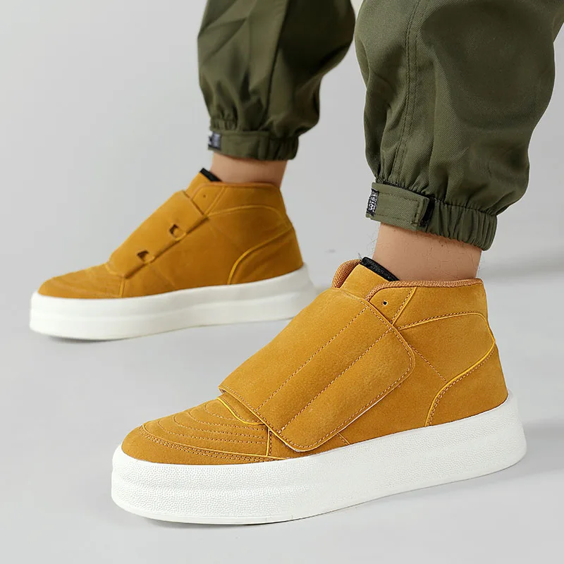 Men Sneakers Casual Sports Sho - Men Shoes Velcro บทวิจารณ์และราคา