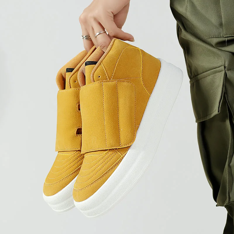 Men Sneakers Casual Sports Sho - Men Shoes Velcro บทวิจารณ์และราคา