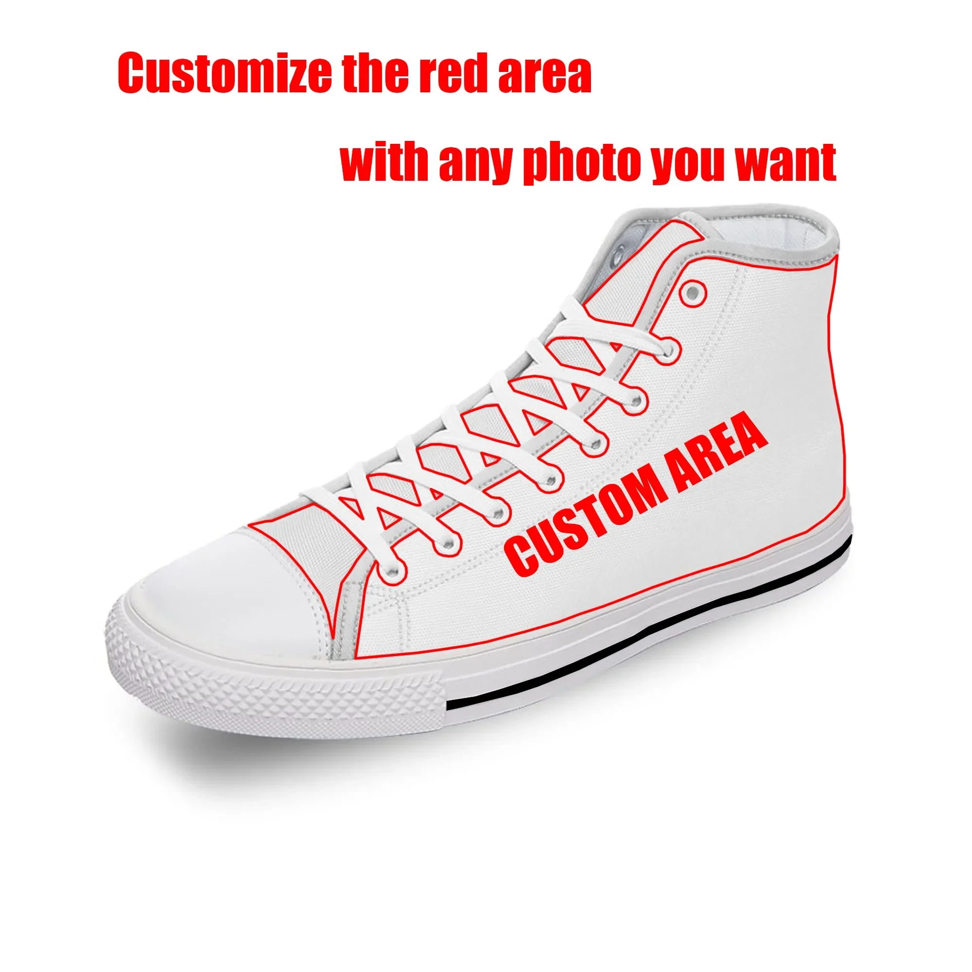 Red Ball High Top Sneakers Hot - Men Shoes Red บทวิจารณ์และราคา