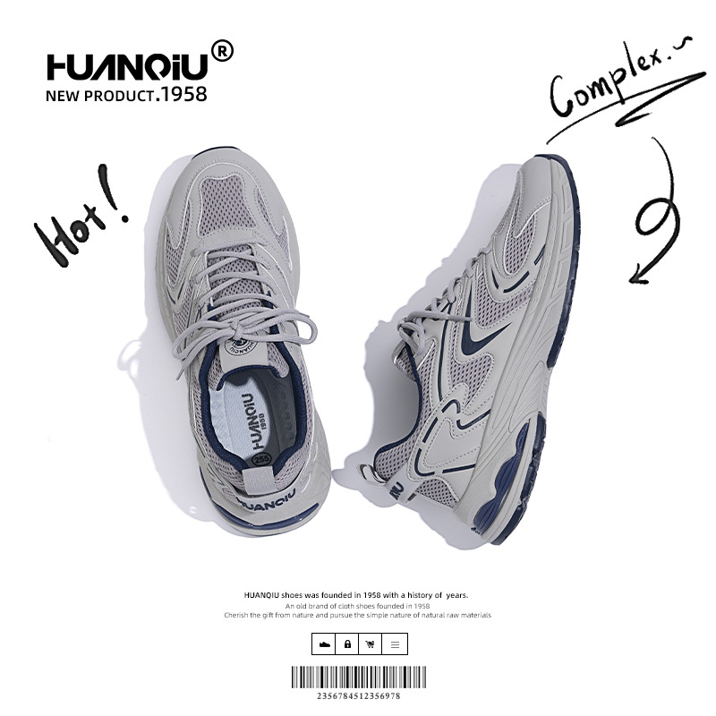 New Running Shoes Men Sneakers - Men'S Shoes Half Cut บทวิจารณ์และราคา