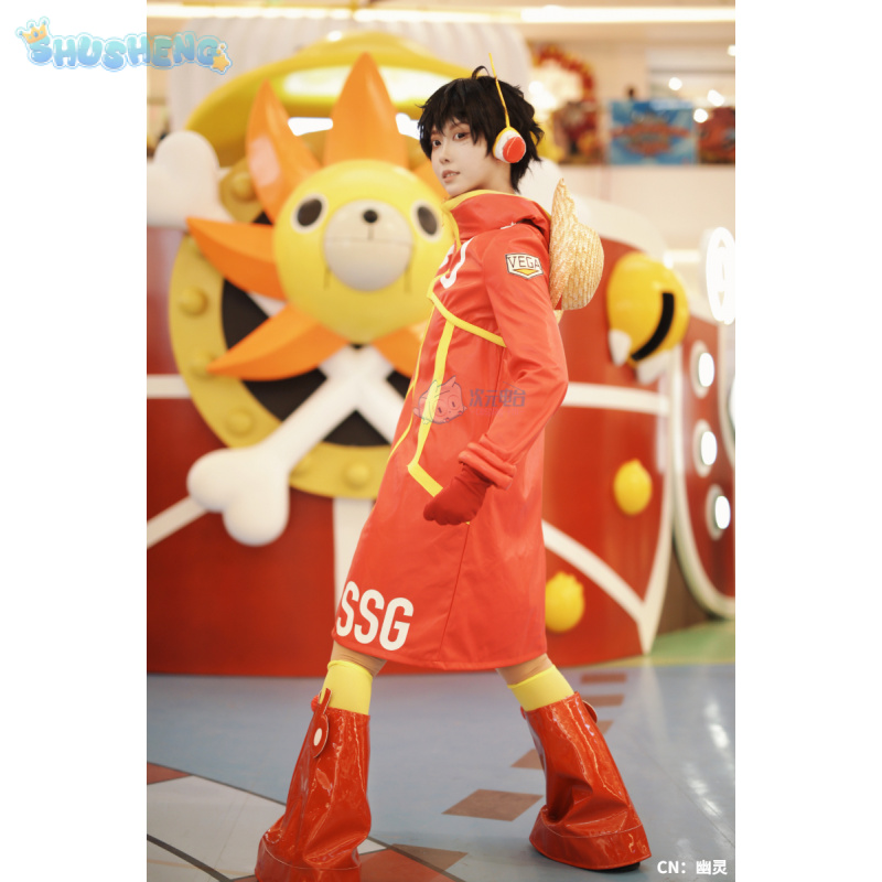 Monkey D Luffy Egghead Cospaly - Men Shoes Red บทวิจารณ์และราคา