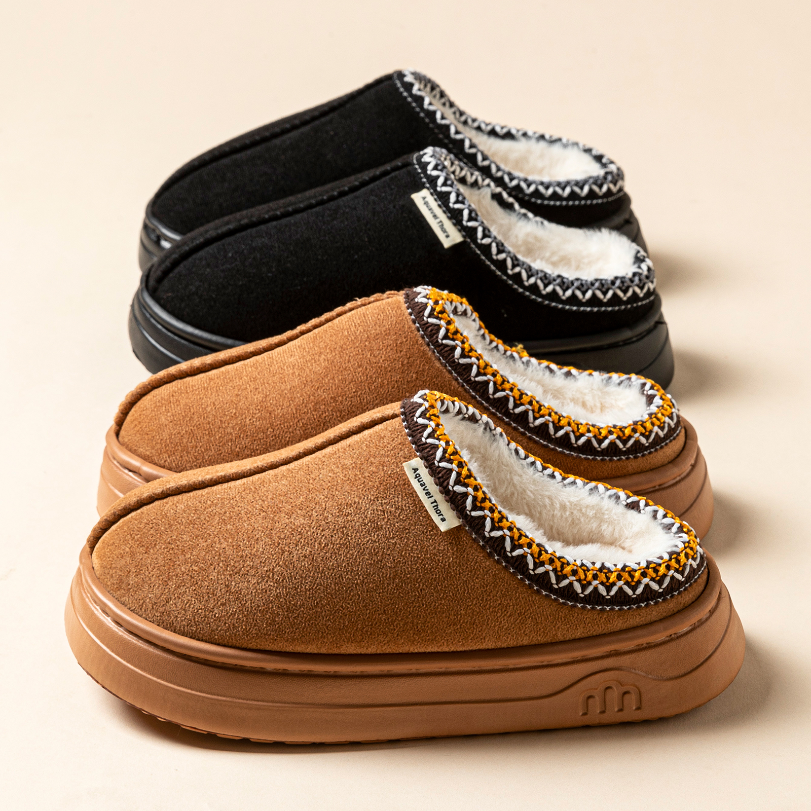 Winter Anti-slip Women's Soft  - Men Shoes Style บทวิจารณ์และราคา