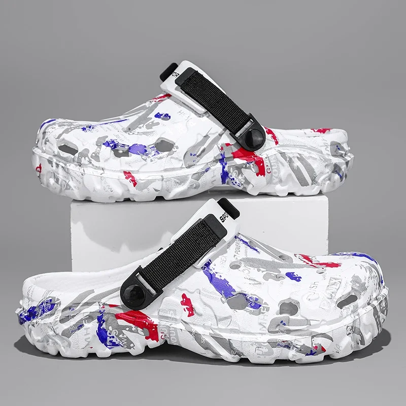 2026 Summer Men Sandals Clogs  - Men Shoes Runners บทวิจารณ์และราคา