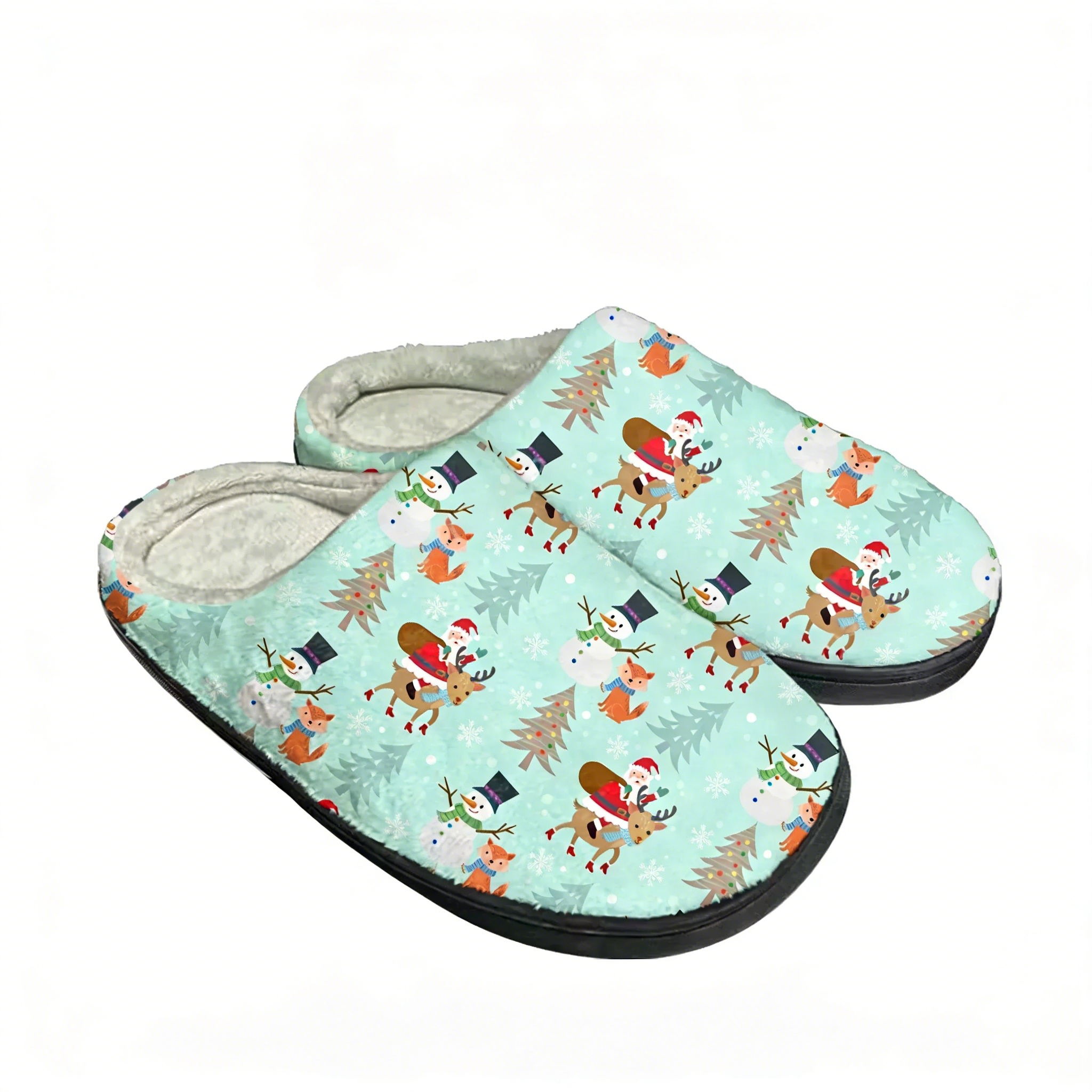 Hot Merry Christmas Santa Clau - Men Shoes Red บทวิจารณ์และราคา