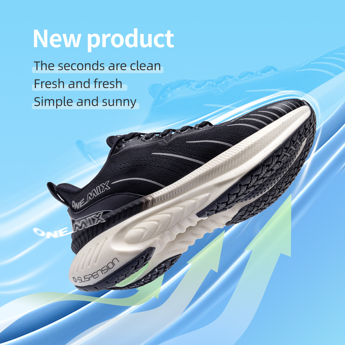 ONEMIX New Cushioning Running  - Men Shoes Runners บทวิจารณ์และราคา