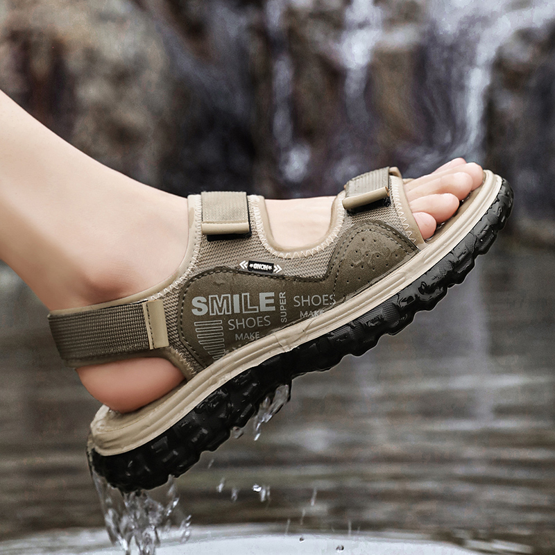 Men's 2026 New Summer Sandals, - Men Shoes Velcro บทวิจารณ์และราคา
