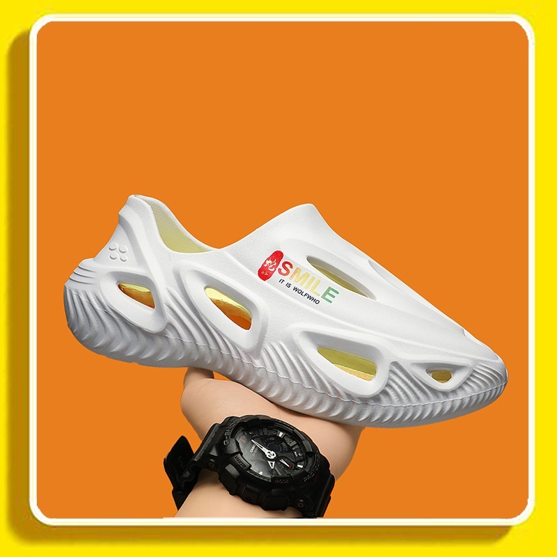 New EVA Men Sandals Couple Sof - Men Shoes Runners บทวิจารณ์และราคา