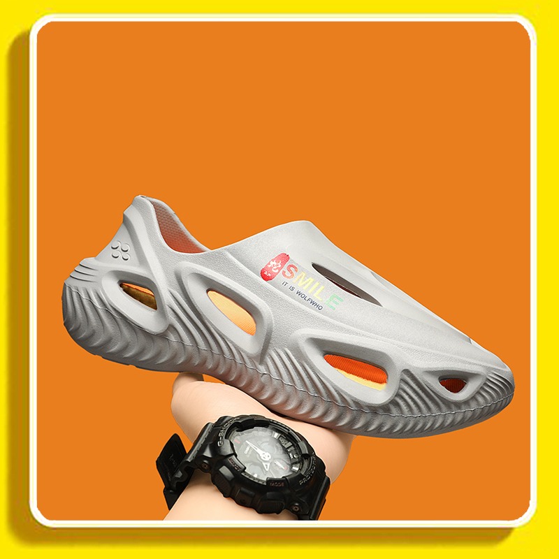 New EVA Men Sandals Couple Sof - Men Shoes Runners บทวิจารณ์และราคา