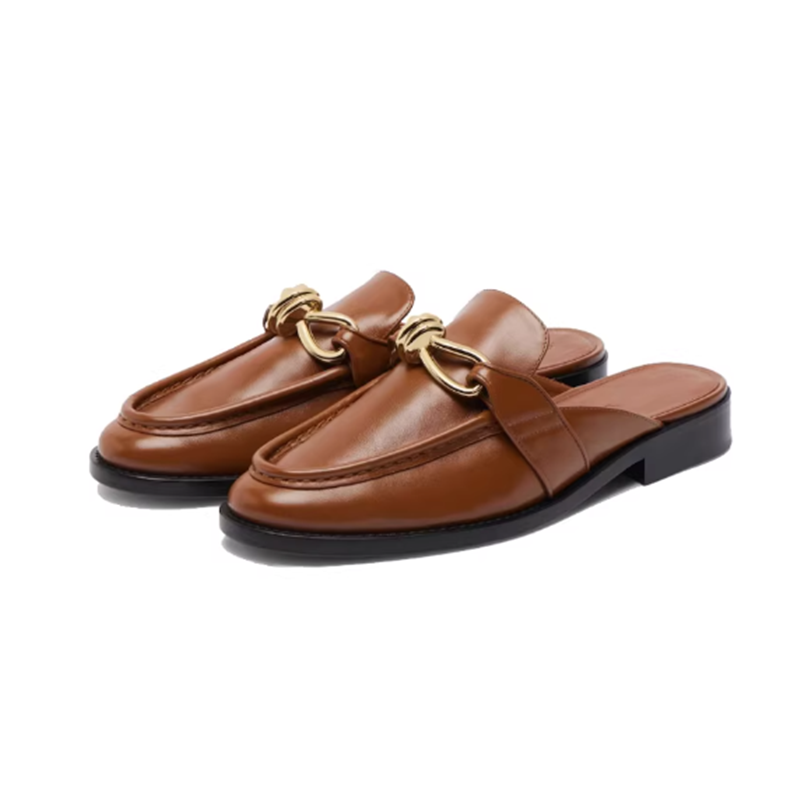 Metal Buckle Half Slippers For - Men'S Shoes Hugo Boss บทวิจารณ์และราคา