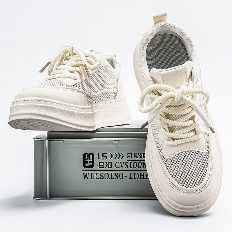 Men's Breathable Mesh Platform - Men Shoes Eu To Us Size บทวิจารณ์และราคา