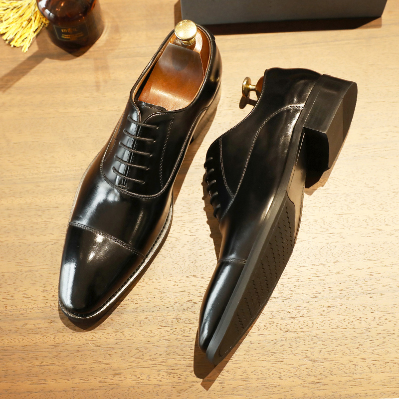 DESAI cap toe Handmade Men's S - Men Shoes Size 11 บทวิจารณ์และราคา