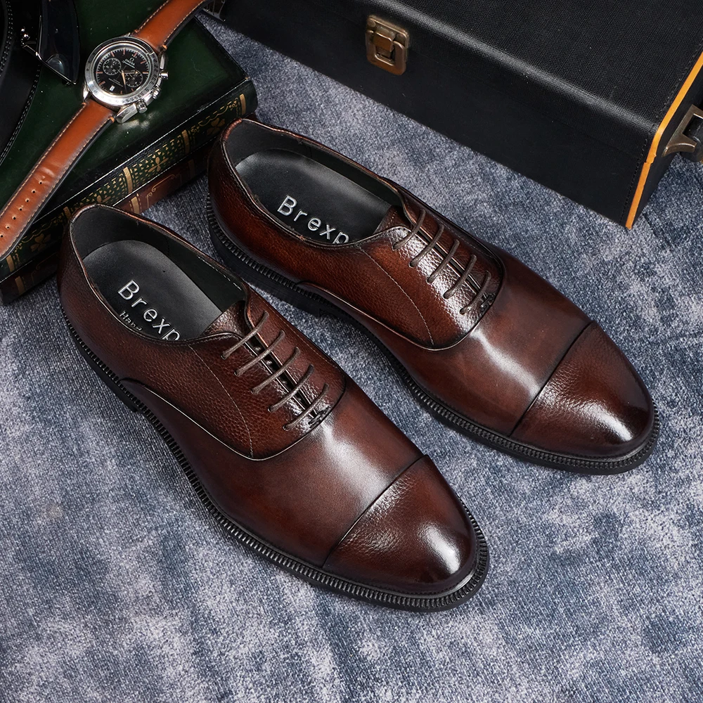 2025 Men's Italian Style Handm - Men Shoes Size 11 บทวิจารณ์และราคา