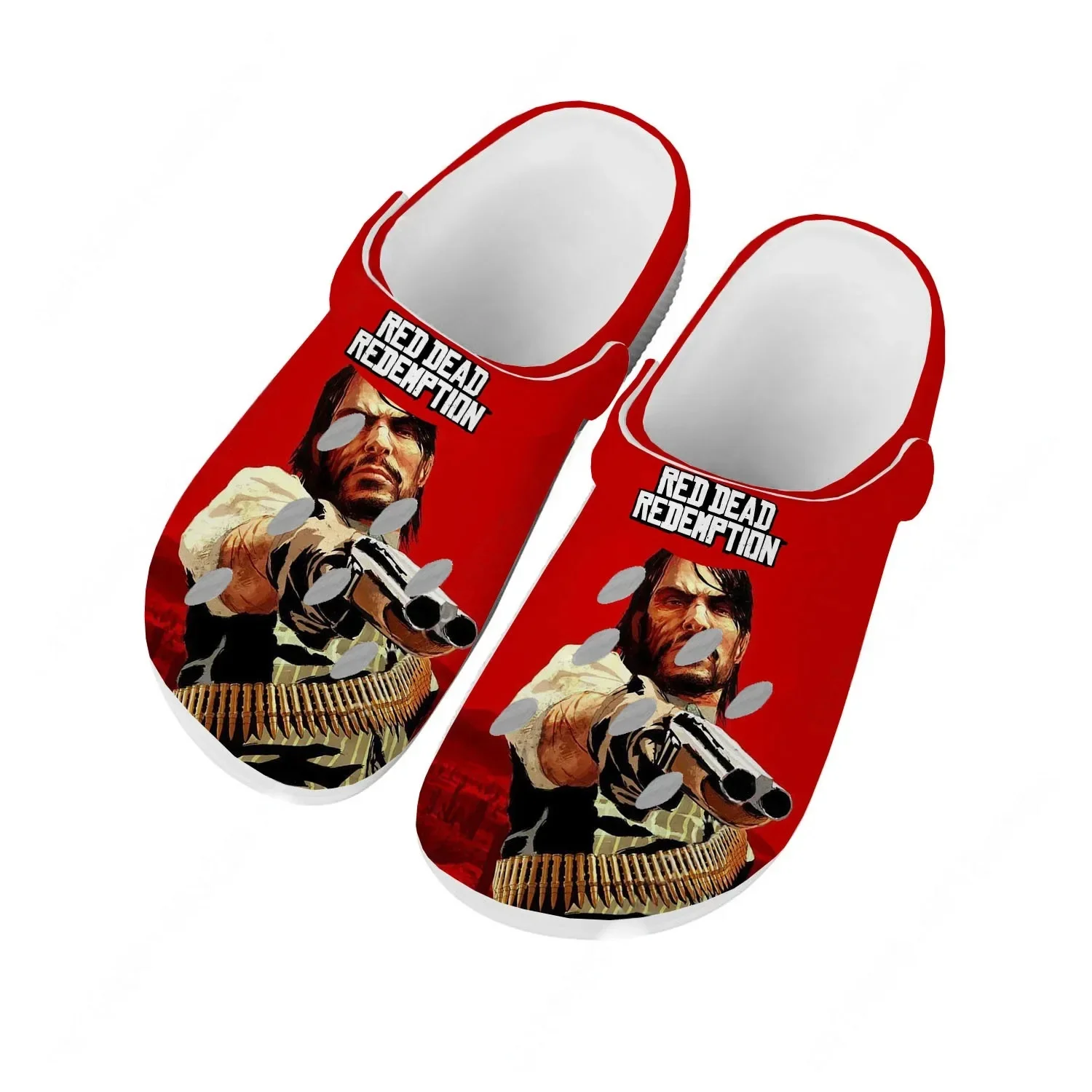 Red Dead Redemption Sandals Me - Men Shoes Red บทวิจารณ์และราคา
