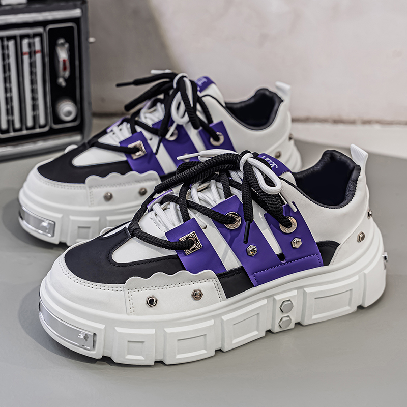 Cyberpunk Metal Decor Thick So - Men Shoes Must Have บทวิจารณ์และราคา