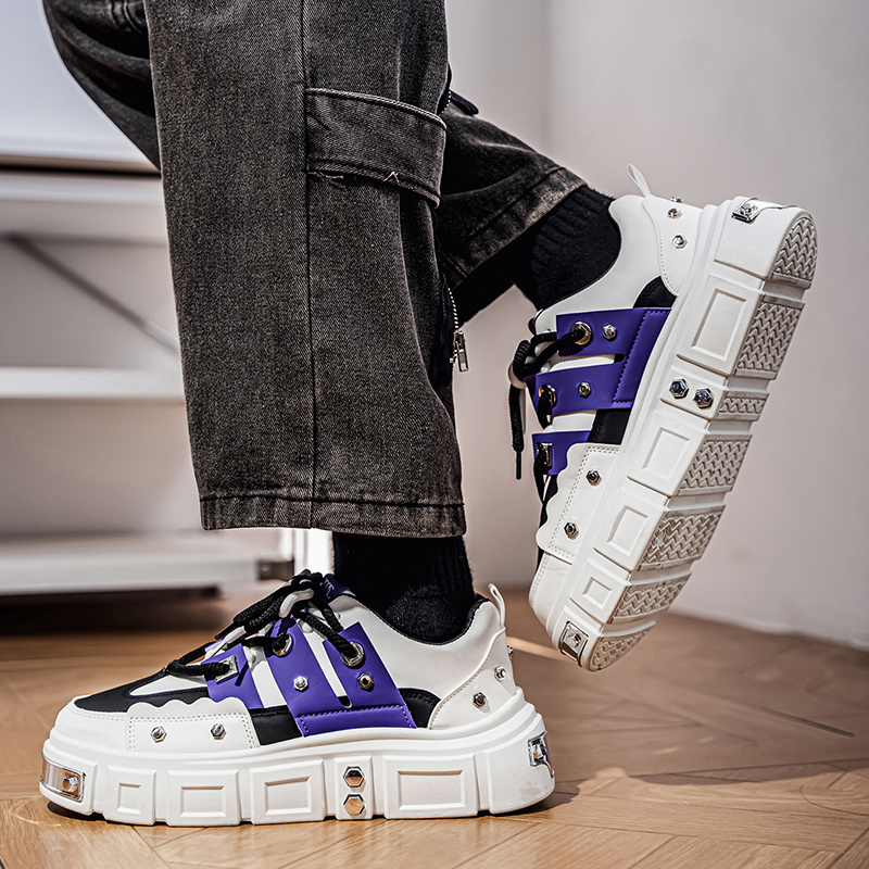 Cyberpunk Metal Decor Thick So - Men Shoes Must Have บทวิจารณ์และราคา