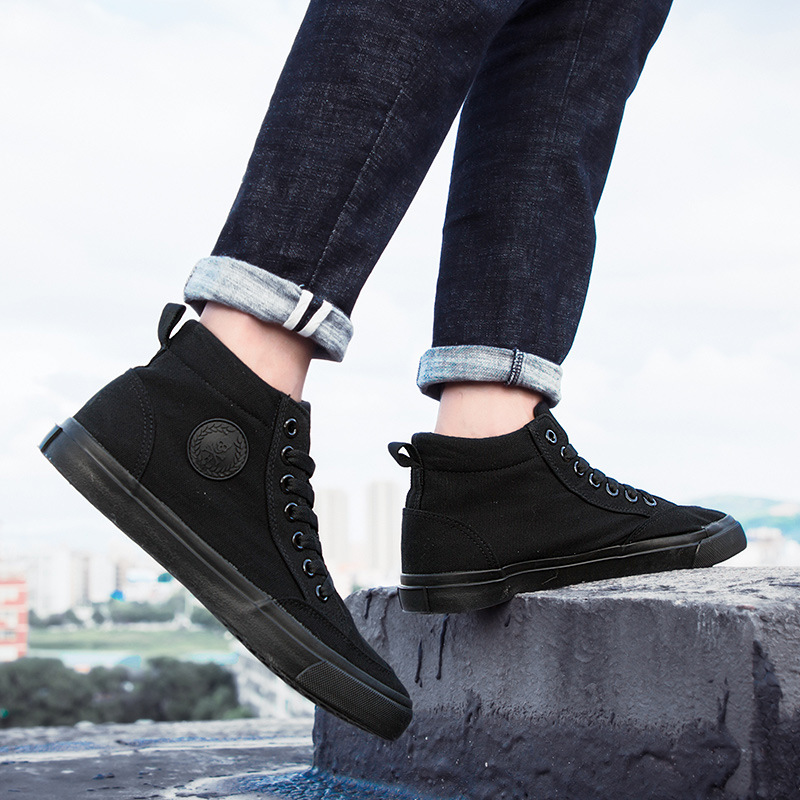 Classic Men Canvas Shoes Sprin - Men Shoes White Colour บทวิจารณ์และราคา