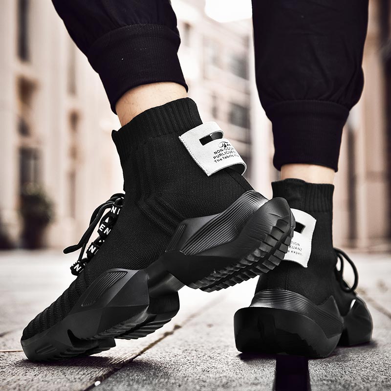Plus Size Hightop High-soled M - Men'S Shoes Half Cut บทวิจารณ์และราคา