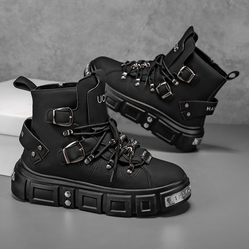Original Brand Boots for Man P - Men Shoes Red บทวิจารณ์และราคา