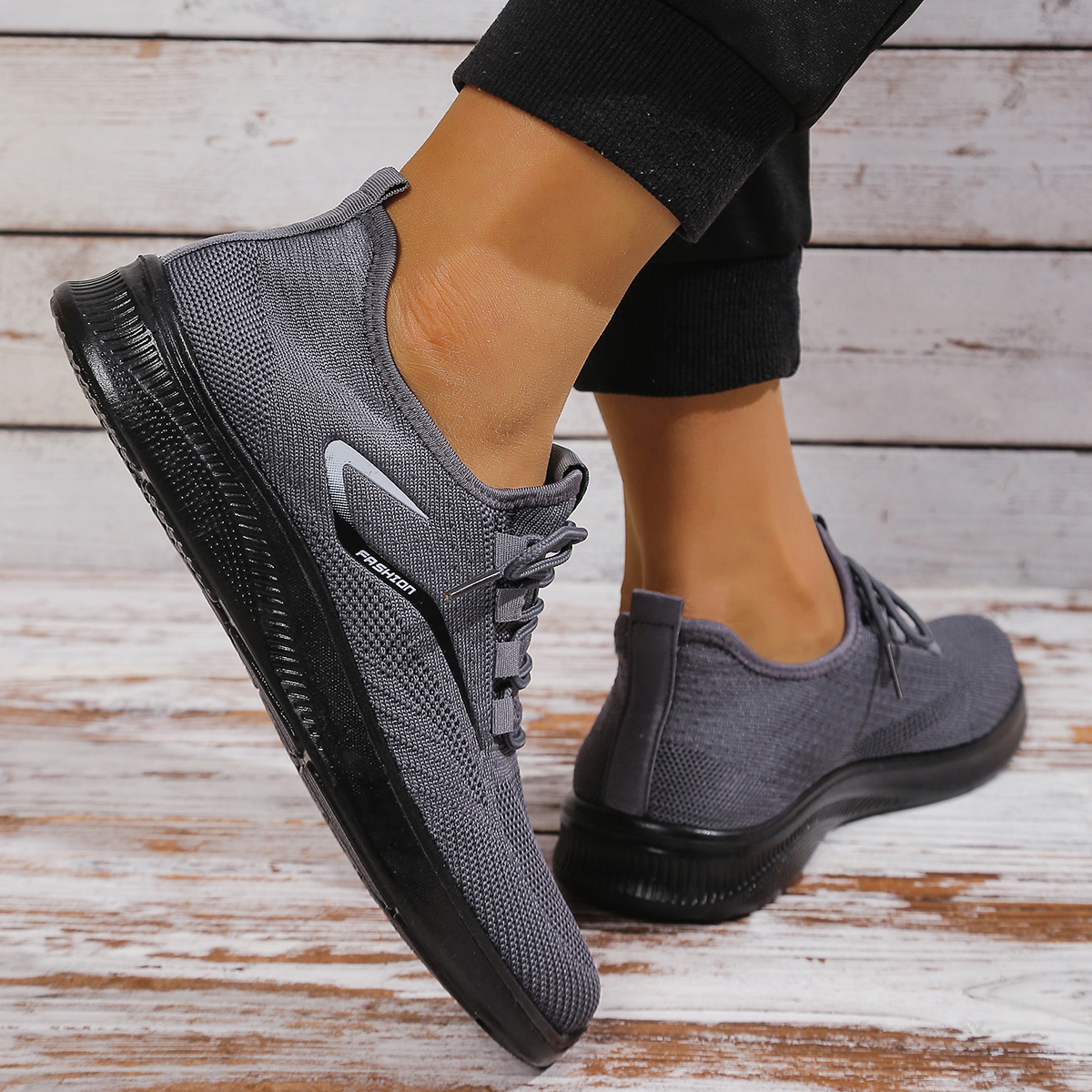 Knitted men's shoes are comfor - Men Shoes Models บทวิจารณ์และราคา