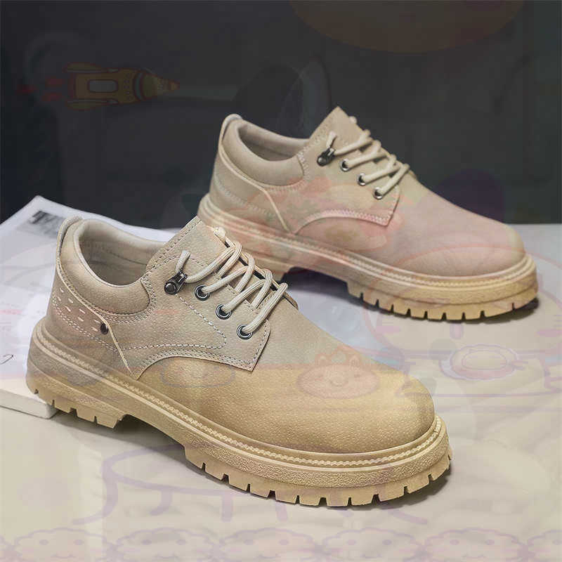 Dark Natural Leather Fashion T - Men Shoes Eu To Us Size บทวิจารณ์และราคา