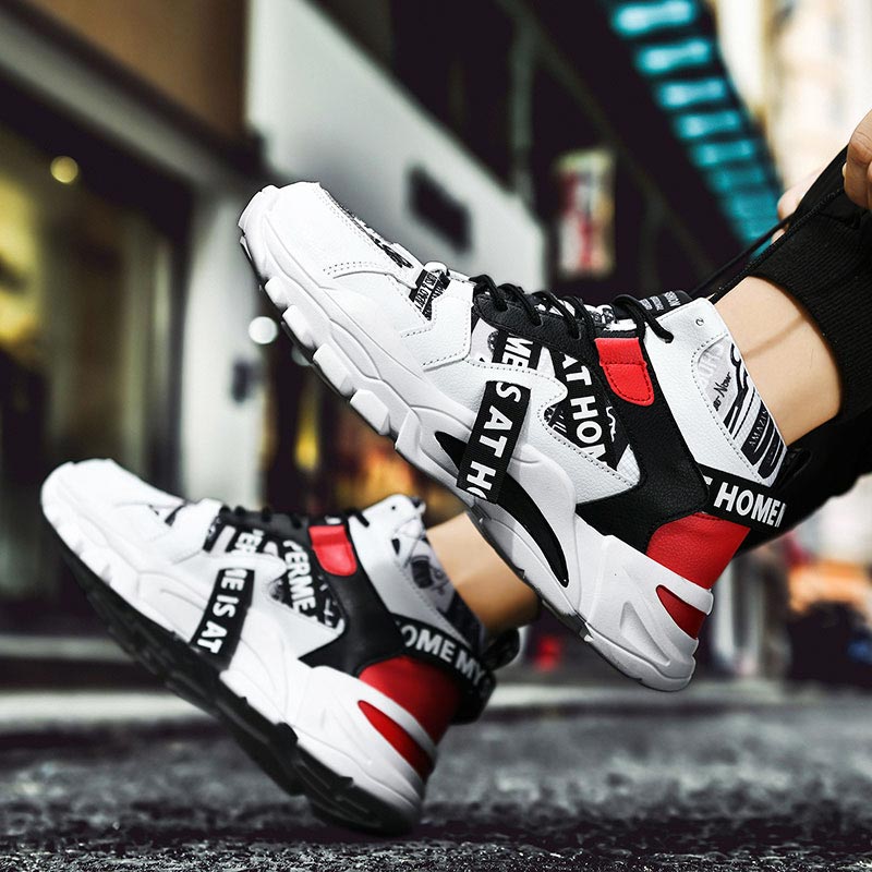 Large Size High Top Chunky Man - Men'S Shoes Half Cut บทวิจารณ์และราคา