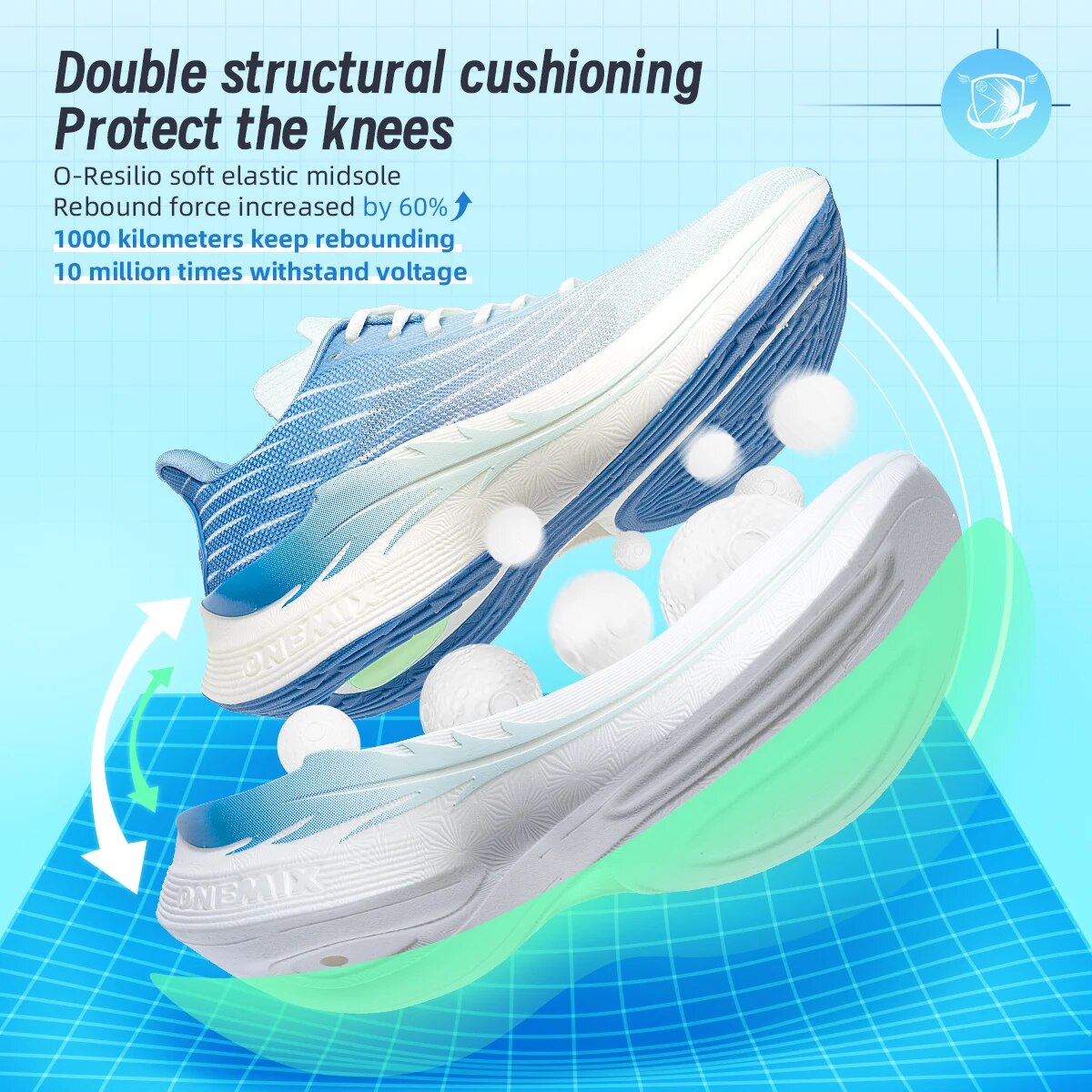 Onemix 2024 New Breathable Spe - Men'S Shoes Half Cut บทวิจารณ์และราคา